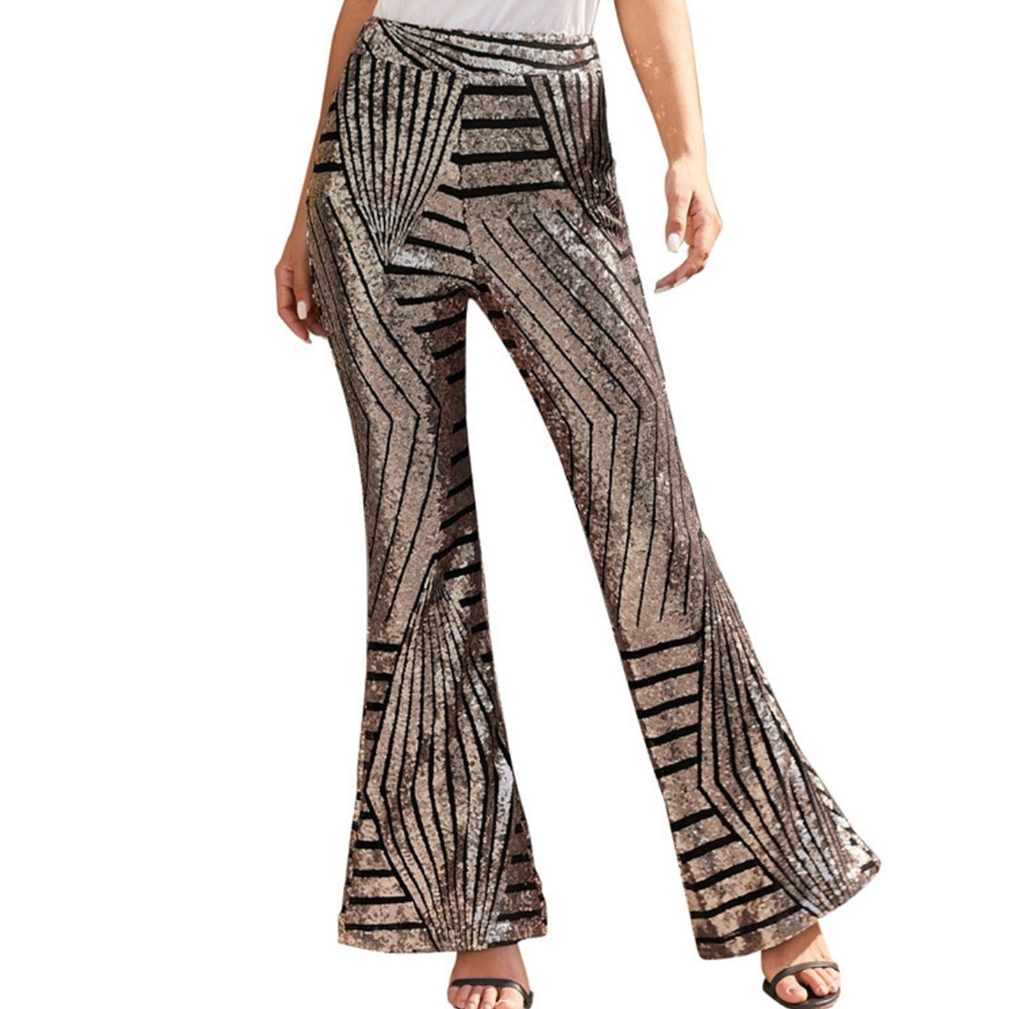 Colette - Lose Pailletten-Hose 1