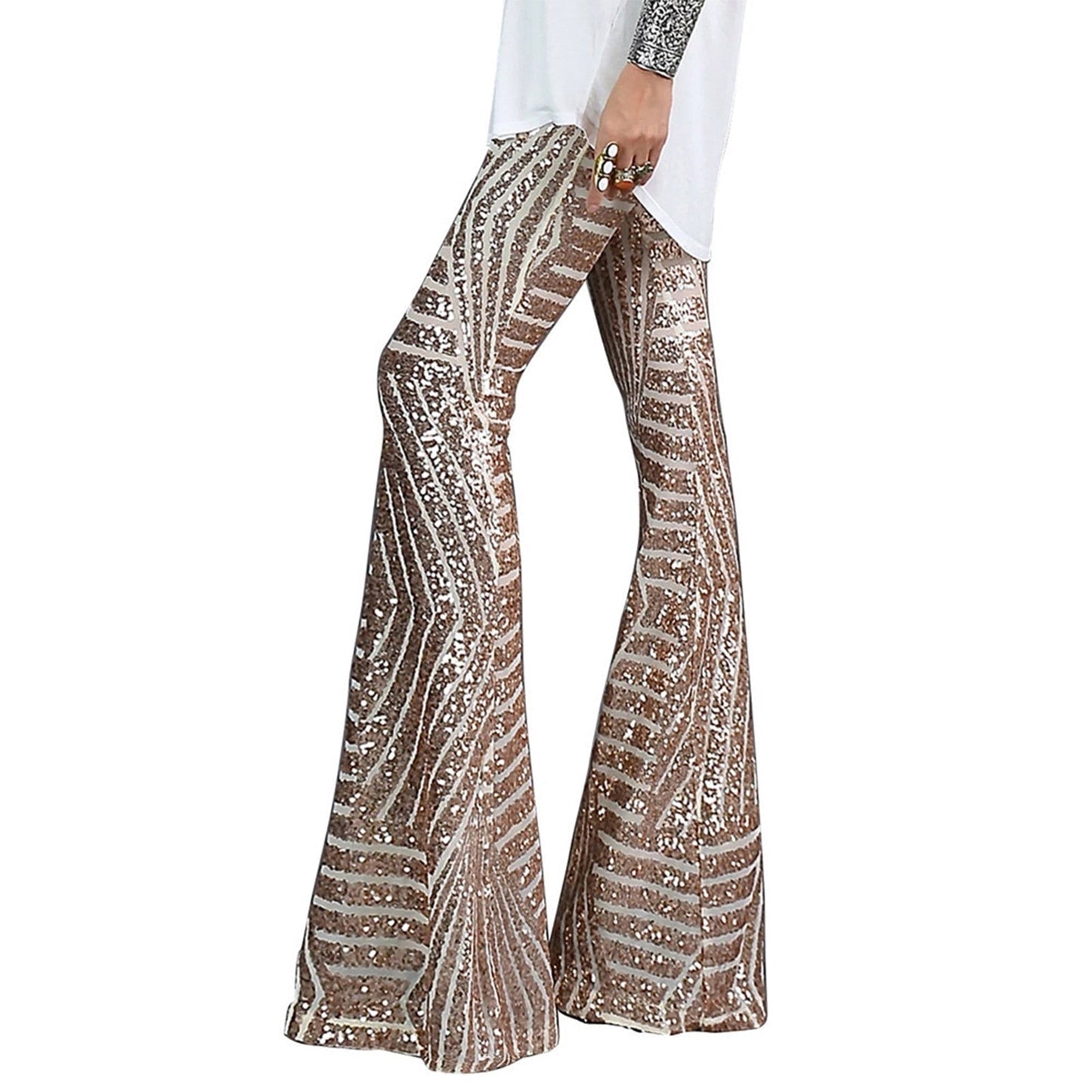 Colette - Lose Pailletten-Hose 2