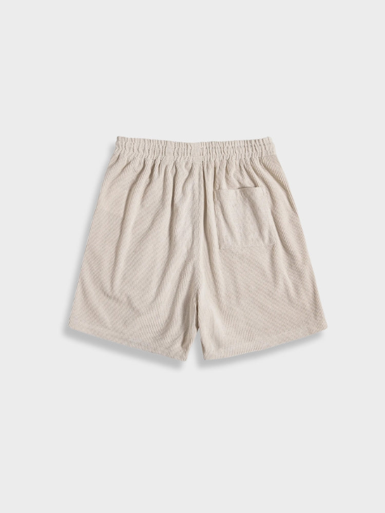 Corduroy kurze Hose + hemd kurzarm herren - Old money style 5