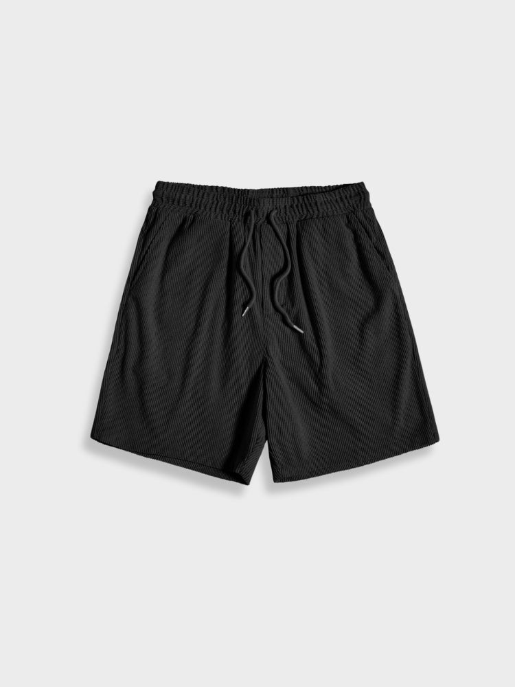 Corduroy kurze Hose + hemd kurzarm herren - Old money style 7