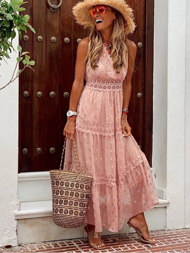 Damen Maxikleid 2