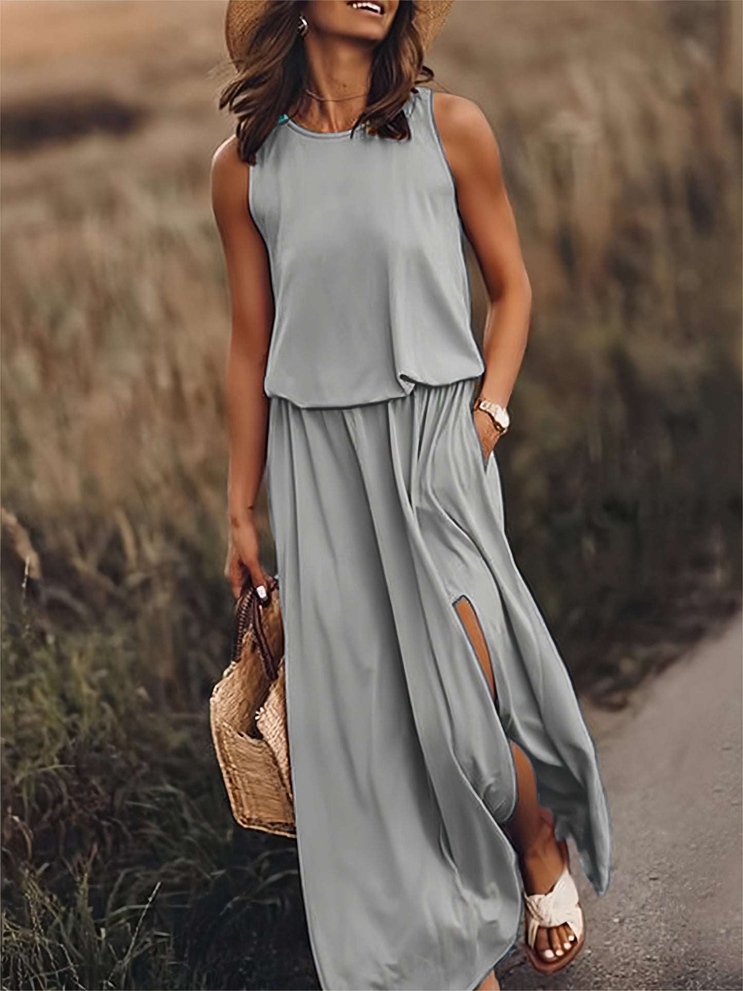 Damen Maxikleid 5