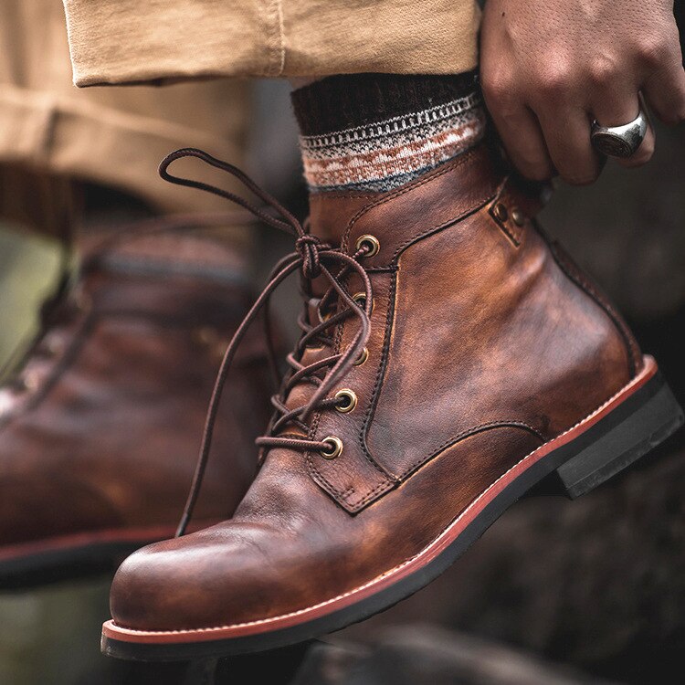 David | bequeme leder herrenschuhe 3