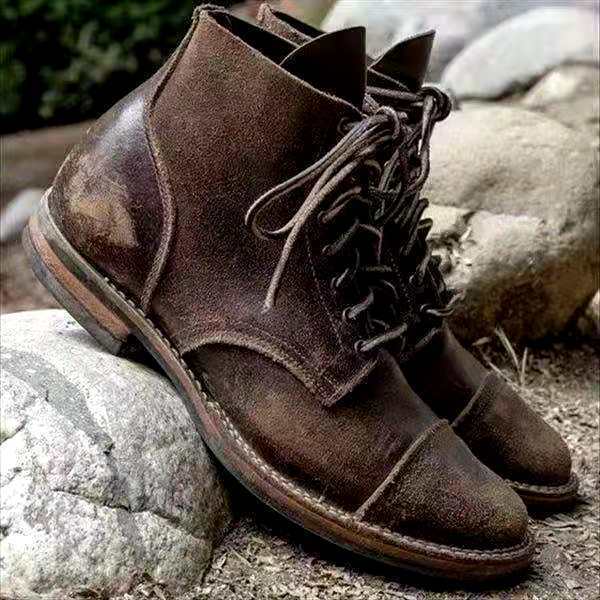 David – retro schnürstiefel für herren 1
