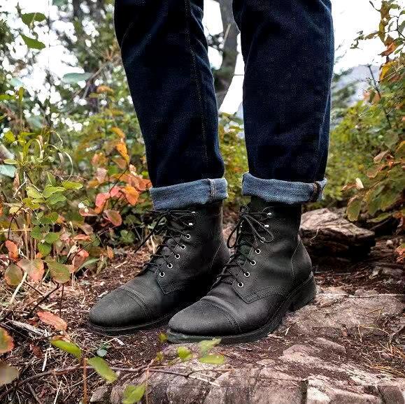 David – retro schnürstiefel für herren 3