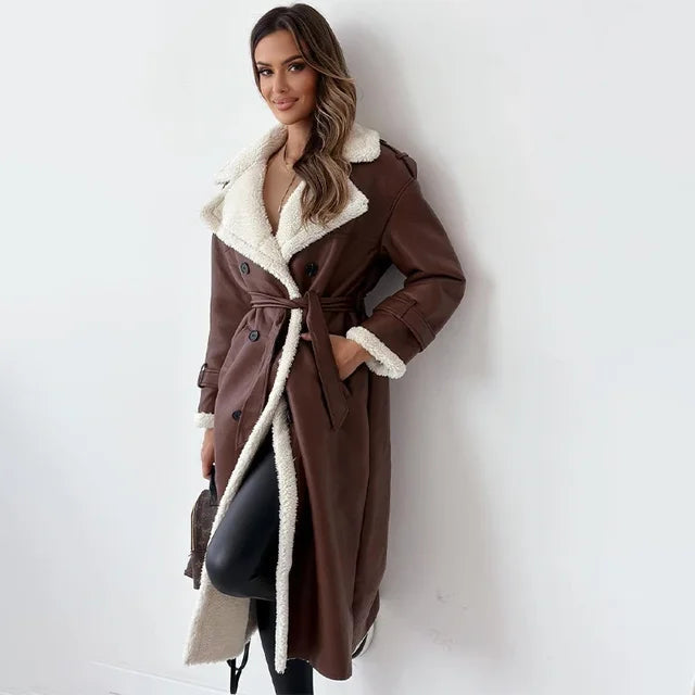 Dayna - Stilvoller langer Damenmantel 3