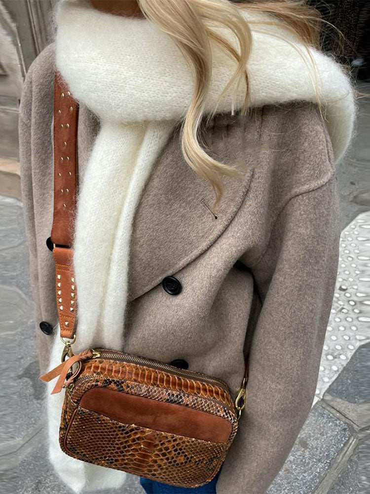 Diane - Eleganter Wollmantel 1