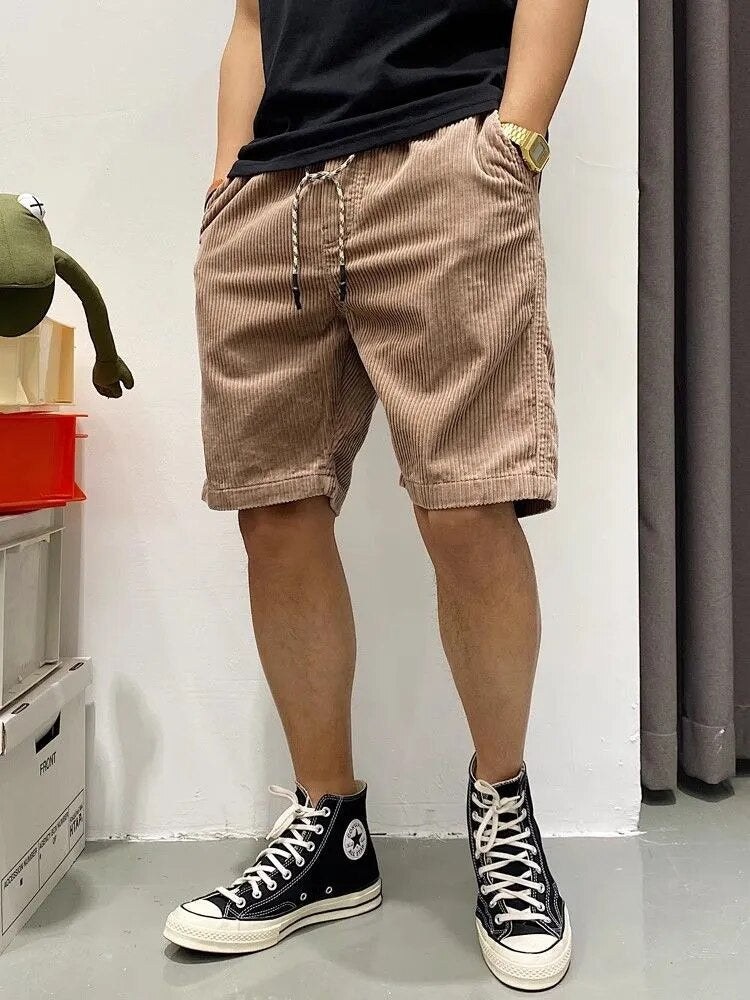 Einstellbar Kordelzug Sommer Kordhose Strand Shorts 0