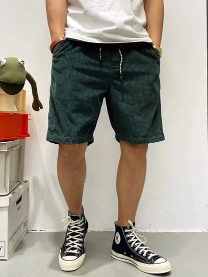 Einstellbar Kordelzug Sommer Kordhose Strand Shorts 6