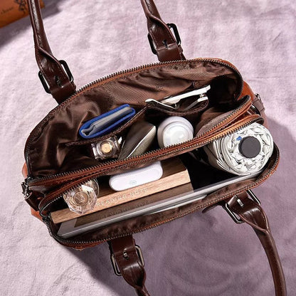Eira | Damen Vintage Ledertasche 4