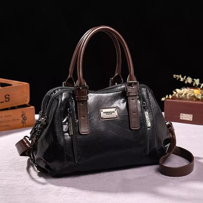 Eira | Damen Vintage Ledertasche 6