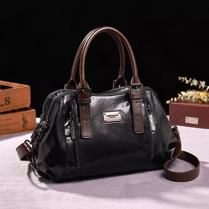 Eira | Damen Vintage Ledertasche 6