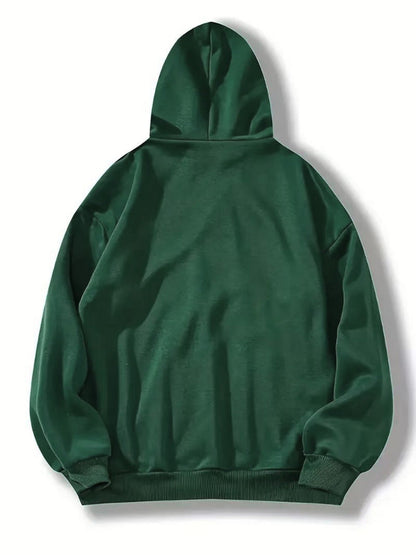 Eleganter Sweat-Pullover-Hoodie mit Katzenprint und Kapuze für Women | Ideal für den Alltag 5
