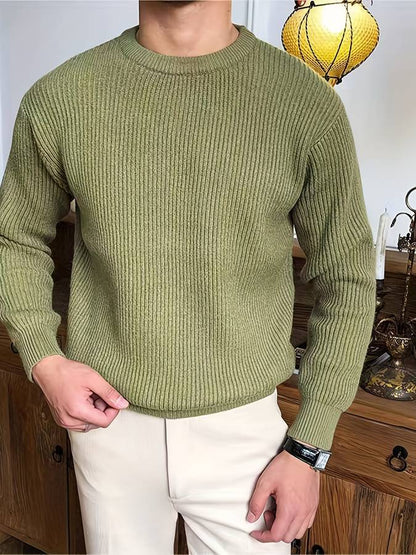 Eleganter strukturierter Pullover 8