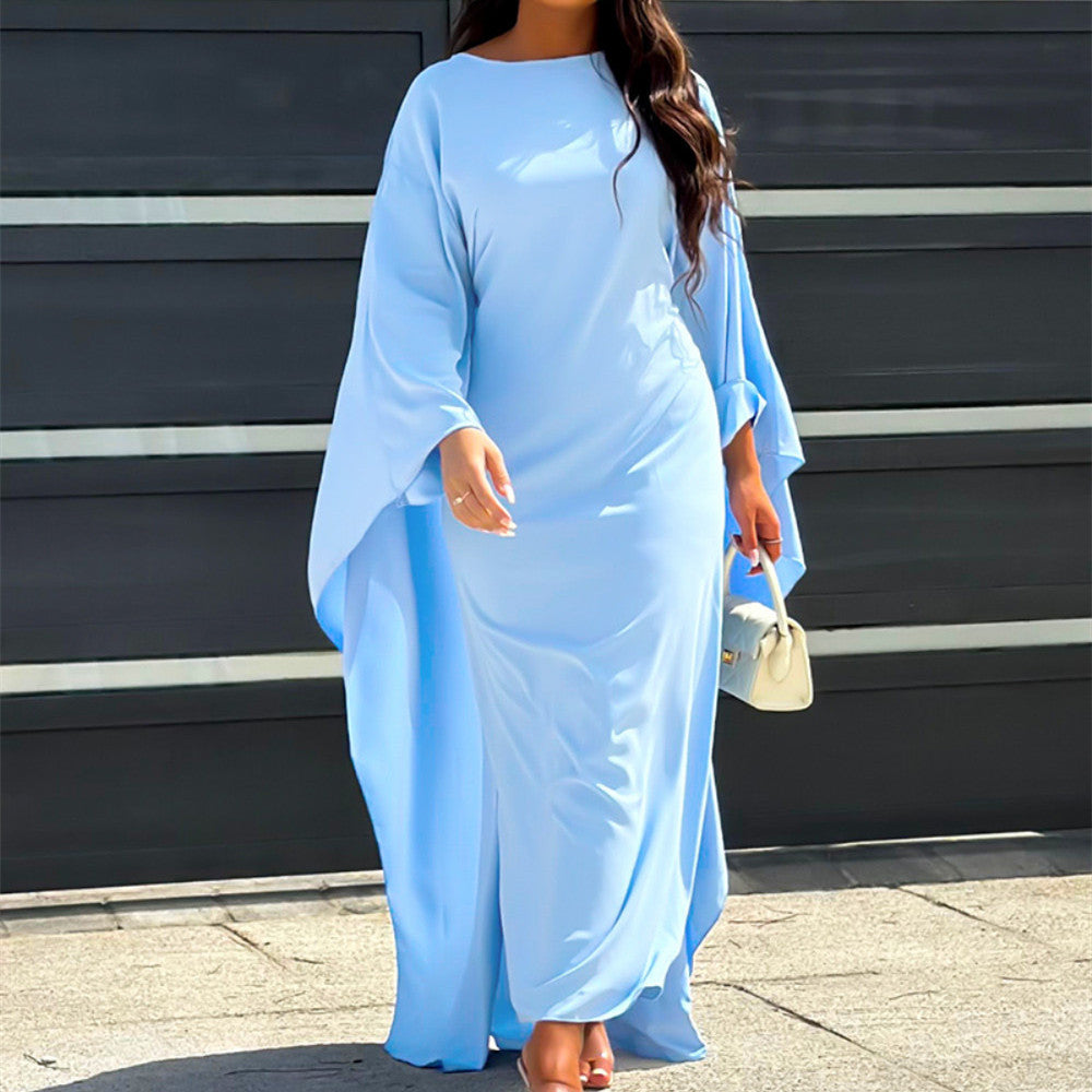 Elegantes Damen Abaya-Kleid mit weitem Schnitt – Maxi-Länge & fließender Stoff 2
