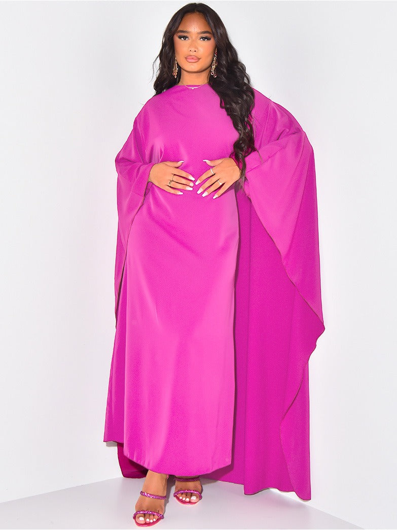 Elegantes Damen Abaya-Kleid mit weitem Schnitt – Maxi-Länge & fließender Stoff 4