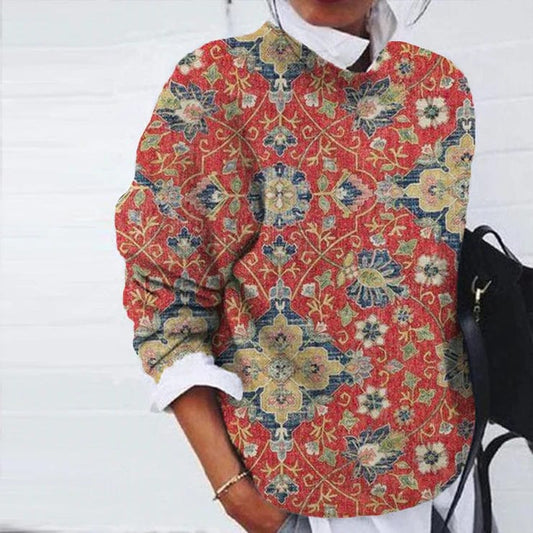 Elle - Eleganter Pullover mit Druck 0