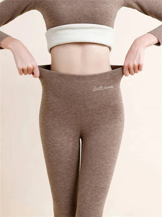 Evelyn's Fleece gefütterte Schlankmachende Leggings 1