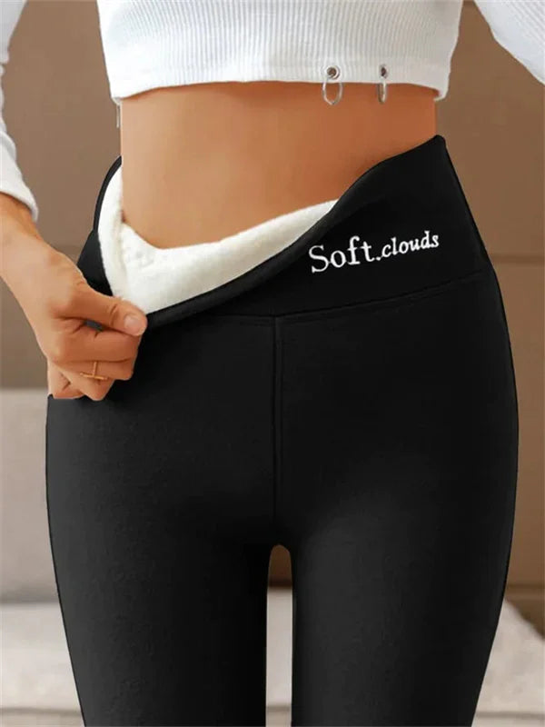 Evelyn's Fleece gefütterte Schlankmachende Leggings 7
