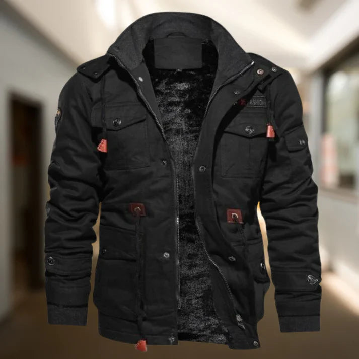 Exklusive bomberjacke mit weichem innenfutter für herren | perfekt für den alltag 0