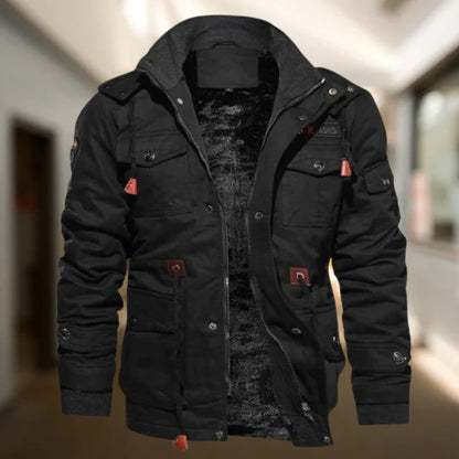 Exklusive bomberjacke mit weichem innenfutter für herren | perfekt für den alltag 0