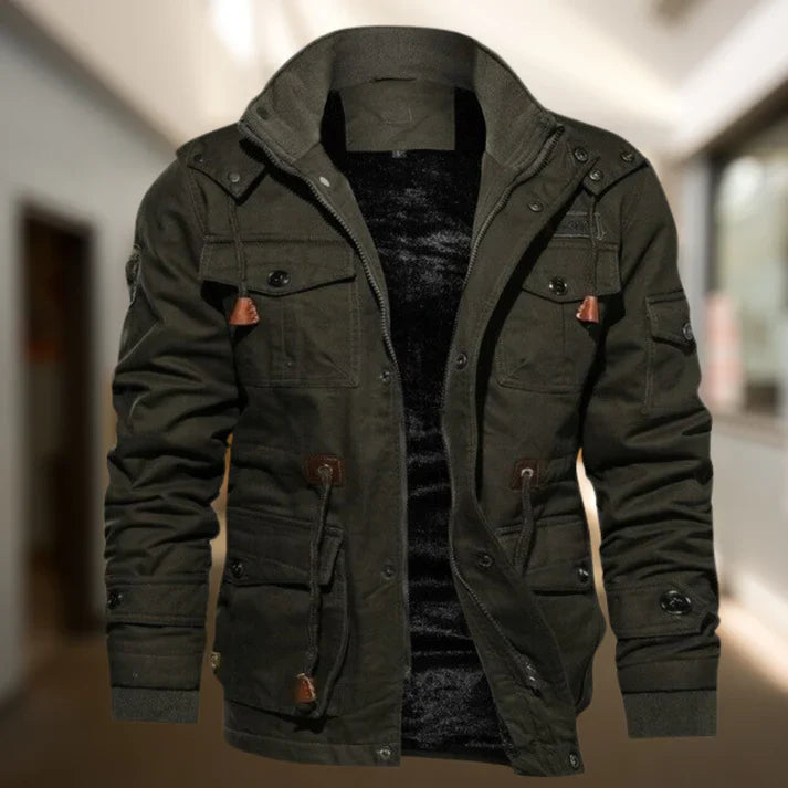 Exklusive bomberjacke mit weichem innenfutter für herren | perfekt für den alltag 1