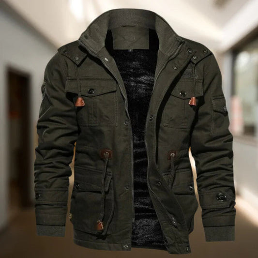 Exklusive bomberjacke mit weichem innenfutter für herren | perfekt für den alltag 1
