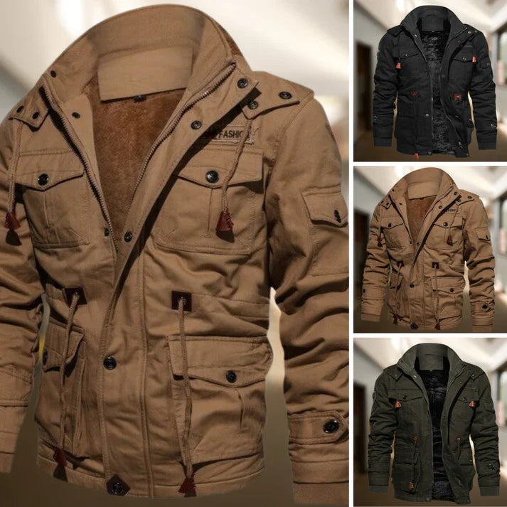 Exklusive bomberjacke mit weichem innenfutter für herren | perfekt für den alltag 3