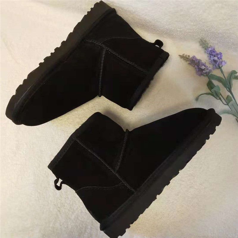 Fabienne Knöchel Echtleder Schneestiefel 2