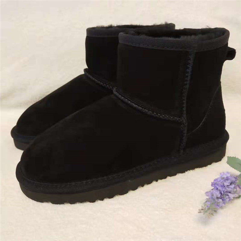 Fabienne Knöchel Echtleder Schneestiefel 3