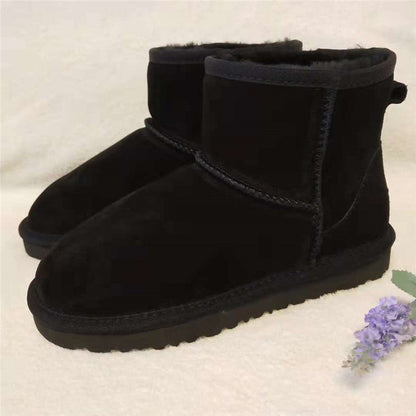 Fabienne Knöchel Echtleder Schneestiefel 3