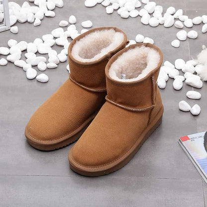 Fabienne Knöchel Echtleder Schneestiefel 4