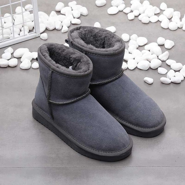 Fabienne Knöchel Echtleder Schneestiefel 6