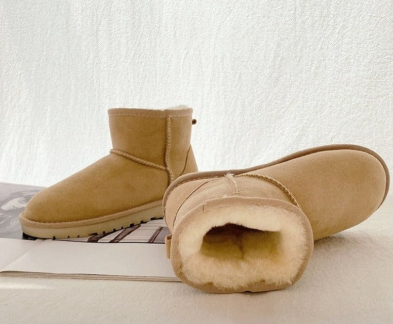 Fabienne Knöchel Echtleder Schneestiefel 7