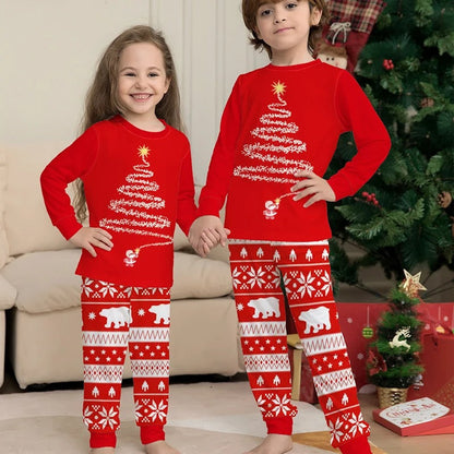 FamFits - Familienmode Passendes Pyjama-Set für Weihnachten 1