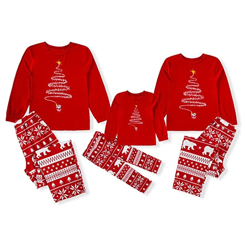 FamFits - Familienmode Passendes Pyjama-Set für Weihnachten 3