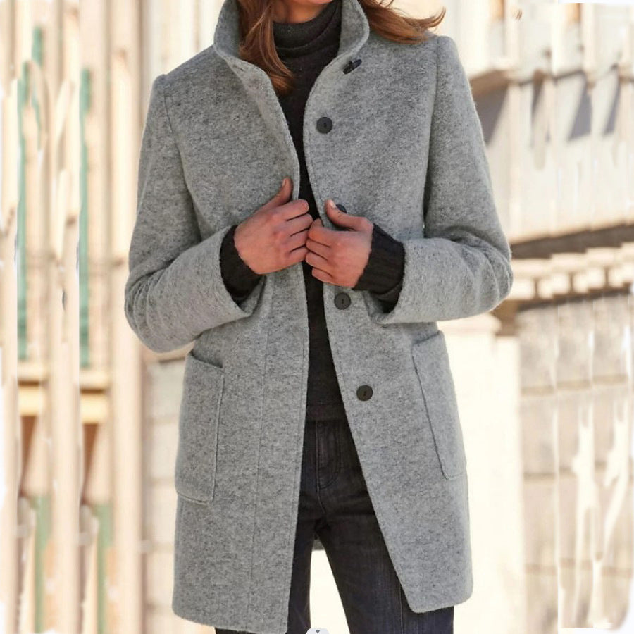 Felicity | Stilvoller & eleganter Button-Down-Mantel 8