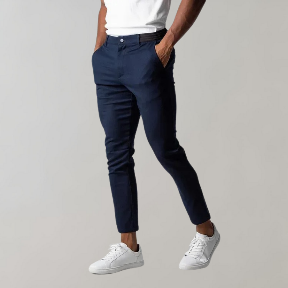 Felix - Chino Pants - Lässig - Leinen - Für den täglichen Gebrauch für Herren 0
