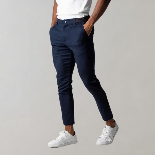 Felix - Chino Pants - Lässig - Leinen - Für den täglichen Gebrauch für Herren 0