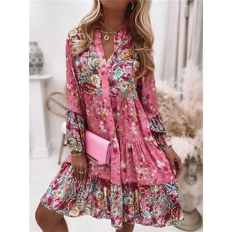 Flare Kleid 0