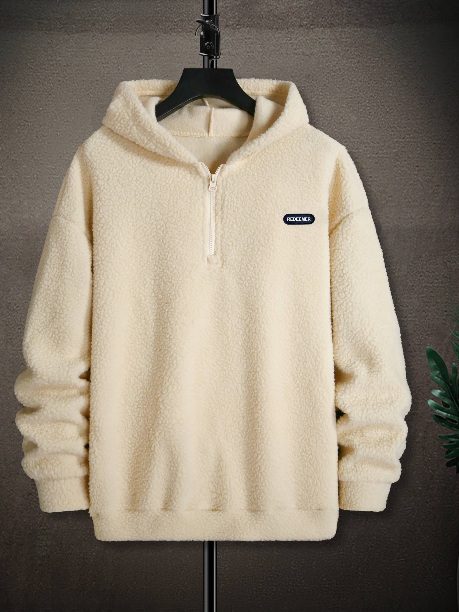 Fleecepullover mit Kapuze 2