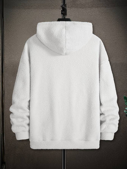 Fleecepullover mit Kapuze 4
