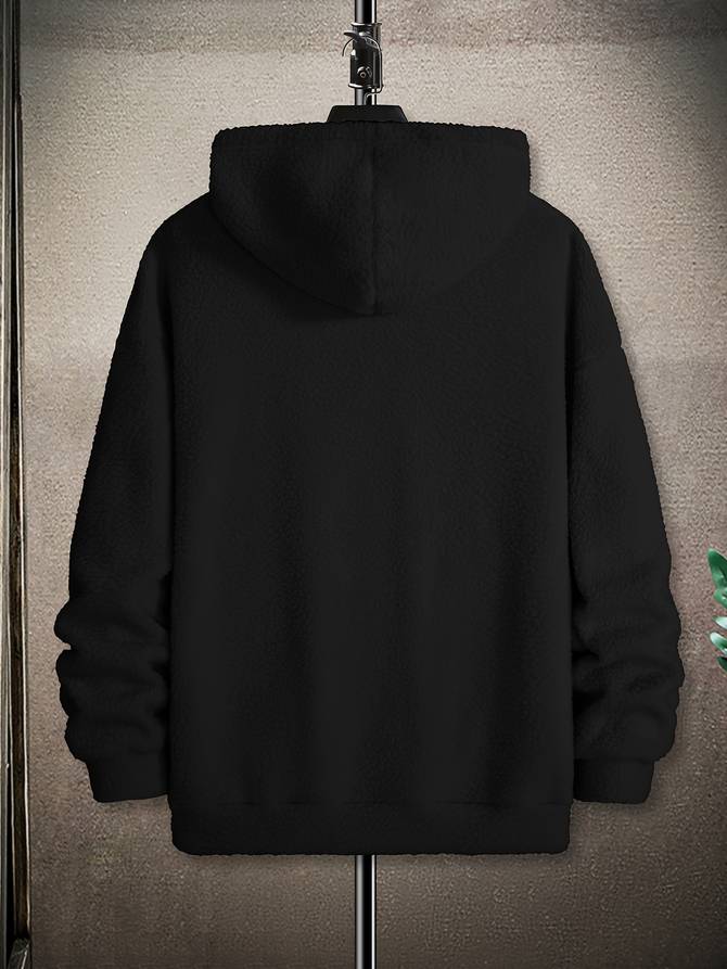Fleecepullover mit Kapuze 7