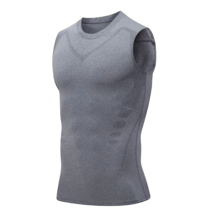Formender Herren Kompressions-Tanktop mit Kühltechnologie – Figurformendes Muskelshirt gegen Gynäkomastie und Haltungsschwäche 5