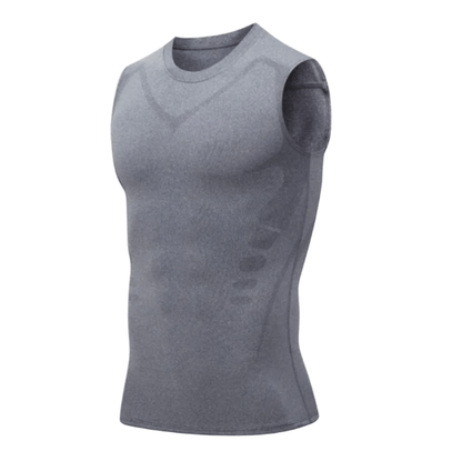 Formender Herren Kompressions-Tanktop mit Kühltechnologie – Figurformendes Muskelshirt gegen Gynäkomastie und Haltungsschwäche 5