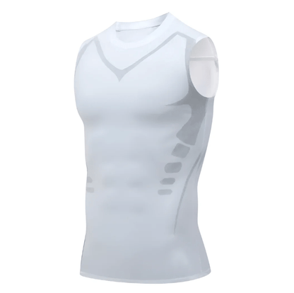 Formender Herren Kompressions-Tanktop mit Kühltechnologie – Figurformendes Muskelshirt gegen Gynäkomastie und Haltungsschwäche 6