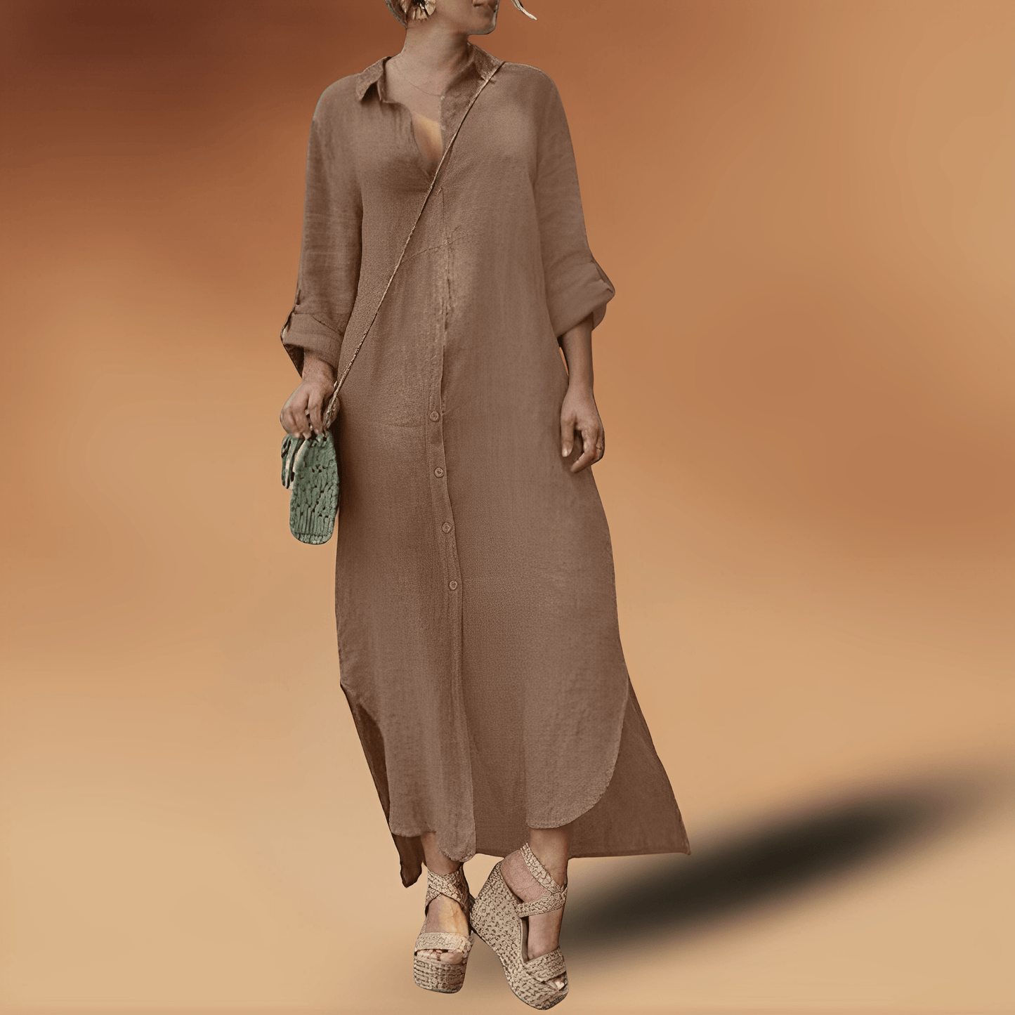 Francien - Elegantes Leinenkleid 2