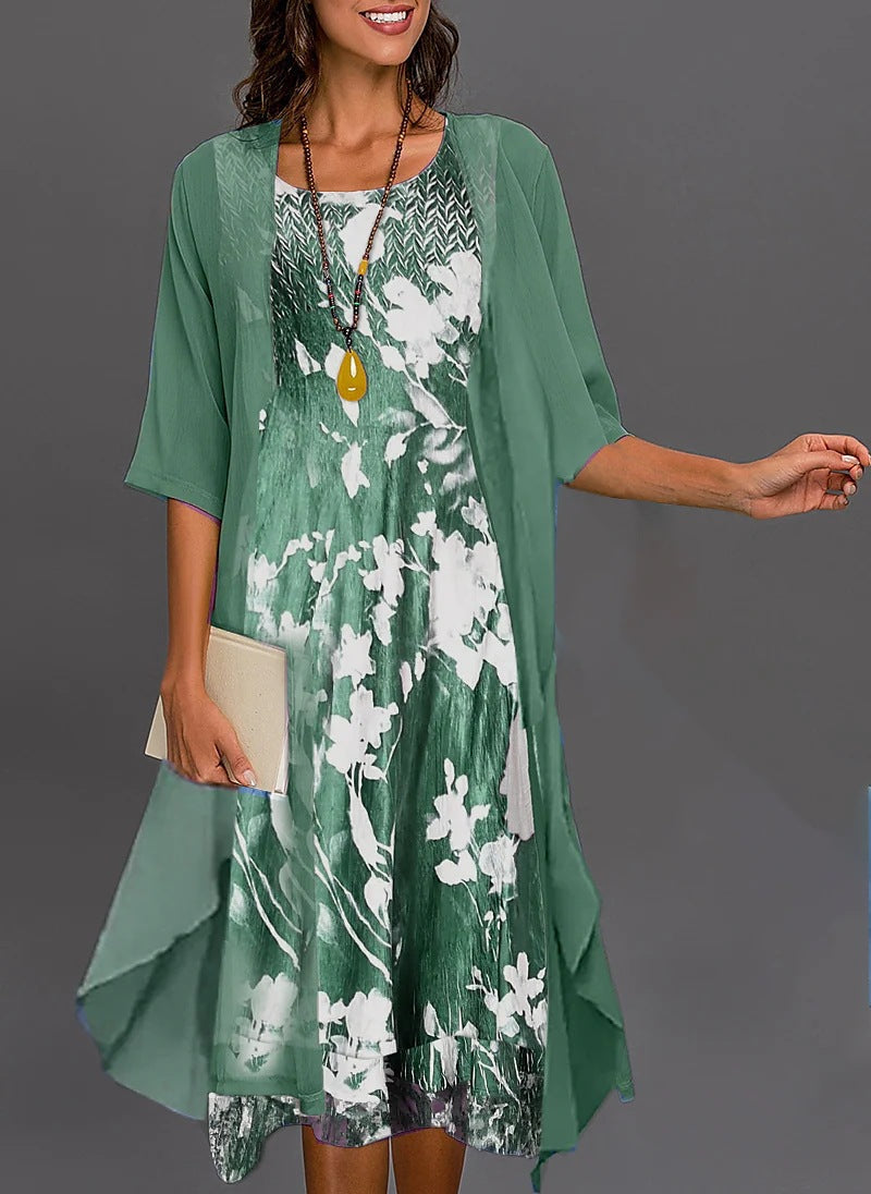 Francine - Sommerkleid - Elegant - Bequem - Für Lässig und Formell Auch für Damen 0