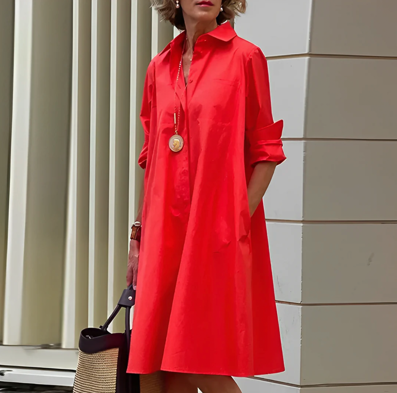 GINA | Super stylisches Polo Kleid für den Frühling 0