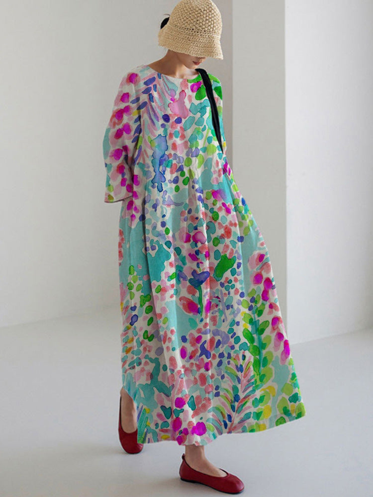 Gemalyn - Sommerliches bedrucktes Kleid 2